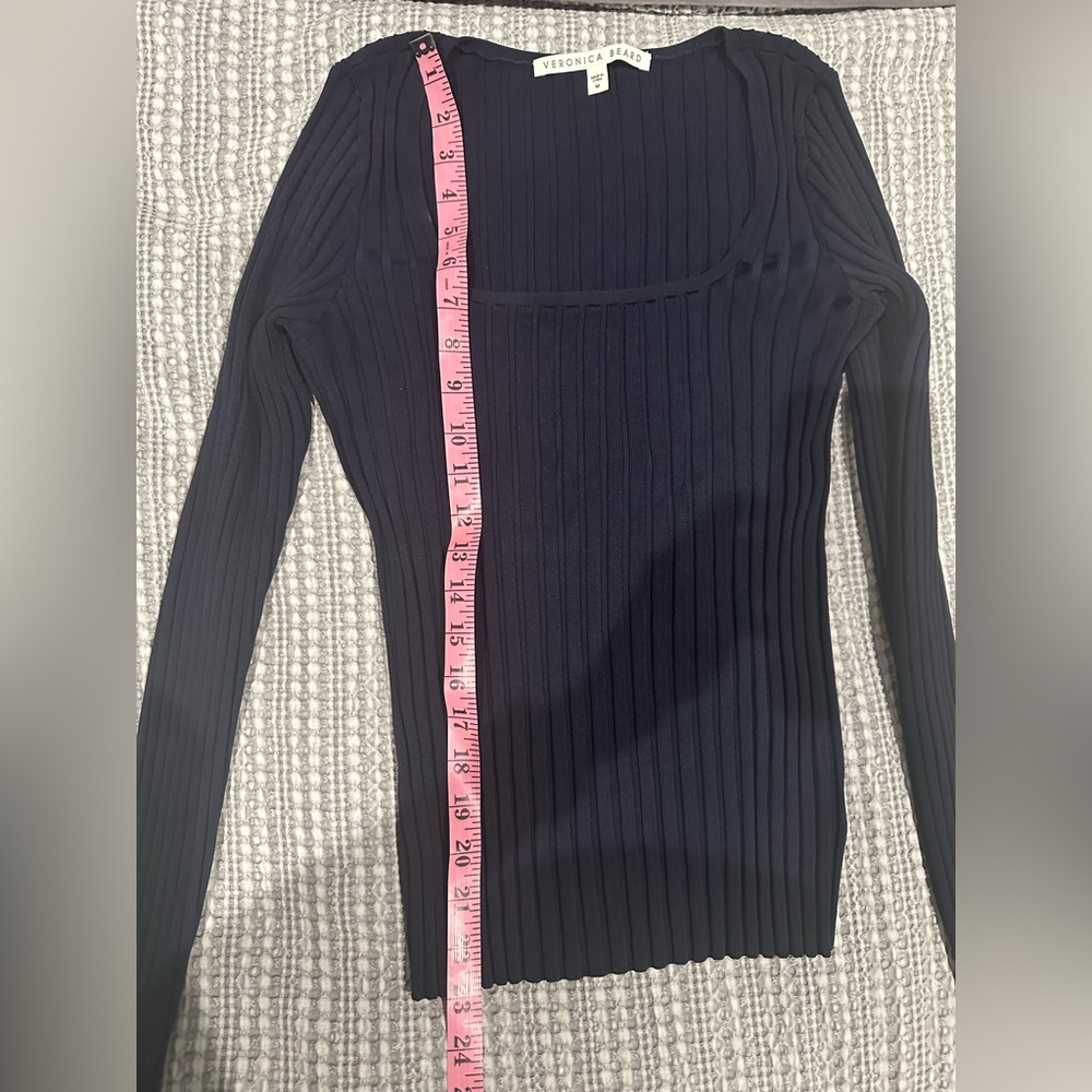 Veronica Beard Clara Pullover In Navy - image 7